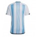 Camisa de time de futebol Argentina Replicas 1º Equipamento Mundo 2022 Manga Curta